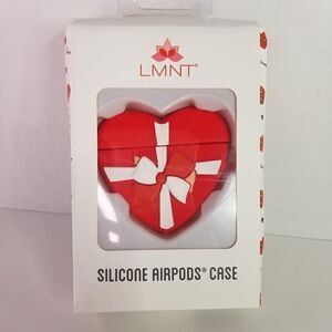 LMNT Red Heart Silicone Airpod Case